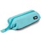 ZIPIT: Lenny Pencil Case - Light Teal - Large Storage Capacity Zipper Pouch, Makeup-Stationery Bag, School-Travel, Washable Polyester, Kid-Teen-Adult